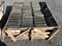 3No. WOODEN CRATES TO INC. APPROX 1500No. 20 x 10 BANGOR BLUE SLATES - 6