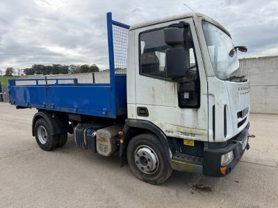 IVECO EUROCARGO 75E16 7.5 TON AUTOMATIC DROPSIDE TIPPER
