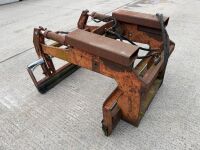 HYDRAULIC SINGLE LIFT BLOCK GRAB TO SUIT FORKLIFT - 3