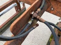 HYDRAULIC SINGLE LIFT BLOCK GRAB TO SUIT FORKLIFT - 4