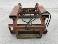 HYDRAULIC SINGLE LIFT BLOCK GRAB TO SUIT FORKLIFT - 5