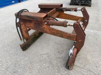 HYDRAULIC SINGLE LIFT BLOCK GRAB TO SUIT FORKLIFT - 8