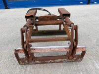HYDRAULIC SINGLE LIFT BLOCK GRAB TO SUIT FORKLIFT - 9