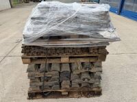 3No. PALLETS TO INC.&nbsp;ASSORTED RUBBER BLOCKS TO SUIT EXCAVATOR &nbsp; - 6
