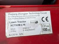 TOPSUN XCT92 RIDE ON PETROL LAWNMOWER - 16