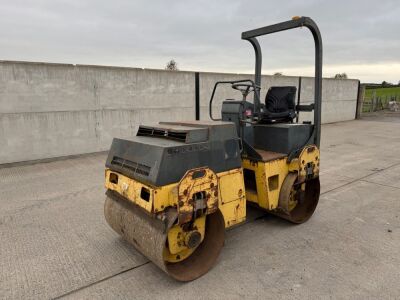 BOMAG BW 120 AD-3 DOUBLE DRUM RIDE ON VIBRATING ROLLER