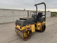 BOMAG BW 120 AD-3 DOUBLE DRUM RIDE ON VIBRATING ROLLER