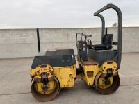 BOMAG BW 120 AD-3 DOUBLE DRUM RIDE ON VIBRATING ROLLER - 2