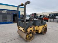 BOMAG BW 120 AD-3 DOUBLE DRUM RIDE ON VIBRATING ROLLER - 5