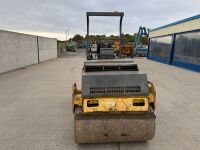 BOMAG BW 120 AD-3 DOUBLE DRUM RIDE ON VIBRATING ROLLER - 8