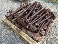 PALLET TO INC. APPROX. 50No. ADJUSTABLE FEET TO SUIT SCAFFOLDING - 5