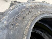 4No. 405/70-20 PART WORN DUMPER TYRES - 5