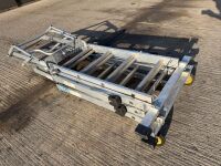 YOUNGMAN FOLDABLE EXTENDING ALUMINIUM MOBILE PODIUM&nbsp;