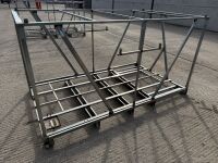 APPROX. 2300mm x 1300mm x 1200mm GALAVANISED CRATE