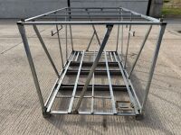 APPROX. 2300mm x 1300mm x 1200mm GALAVANISED CRATE - 2