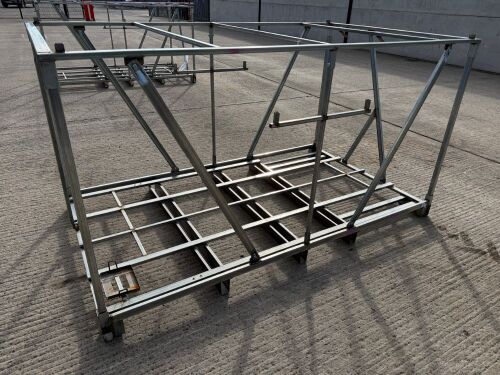 APPROX. 2300mm x 1300mm x 1200mm GALAVANISED CRATE