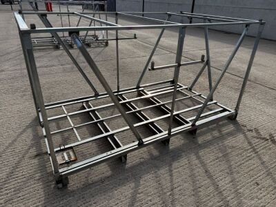 APPROX. 2300mm x 1300mm x 1200mm GALAVANISED CRATE