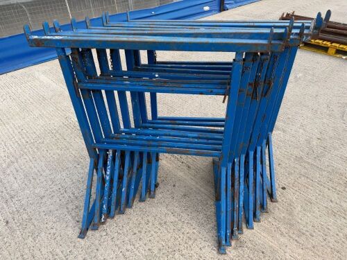 8No. LARGE BUILDERS TRESTLES
