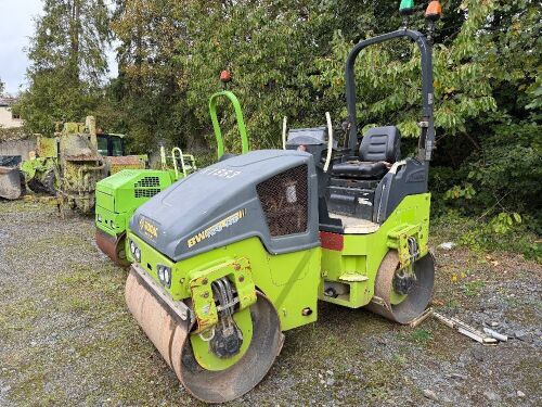 BOMAG BW120-5 DOUBLE DRUM RIDE ON VIBRATING ROLLER