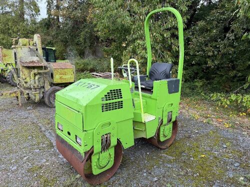 BOMAG BW80AD-2 DOUBLE DRUM RIDE ON VIBRATING ROLLER