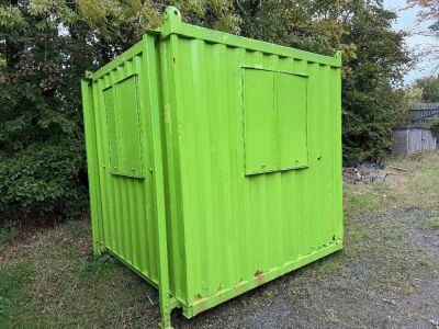 APPROX. 8ft x 8ft ANTI VANDAL SITE OFFICE