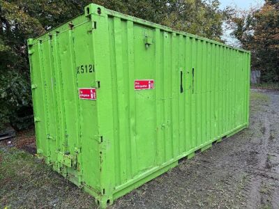 APPROX. 20ft x 8ft SHIPPING CONTAINER