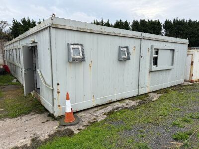 APPROX. 60ft x 30ft 6 SECTION ANTI VANDAL OPEN PLAN MODULAR BUILDING
