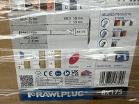 PALLET TO INC. APPROX. 4800No. RAWL PLUG 175mm PLASTIC INSULATION FIXINGS - 4