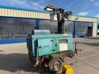 TOWERLIGHT SUPERLIGHT VT1 SINGLE AXLE FAST TOW LIGHTING TOWER - 16