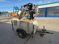 SMC TL90 SINGLE AXLE FAST TOW LIGHTING TOWER - 7