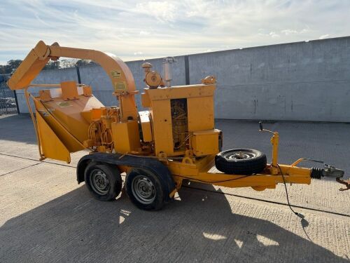 BANDIT TWIN AXLE FAST TOW WOOD CHIPPER/SHREDDER
