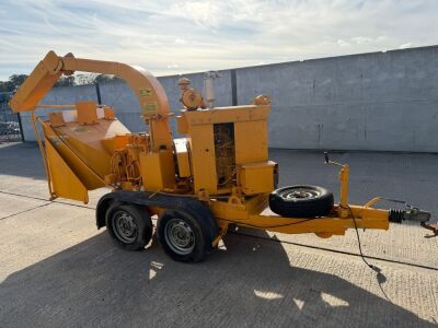 BANDIT TWIN AXLE FAST TOW WOOD CHIPPER/SHREDDER