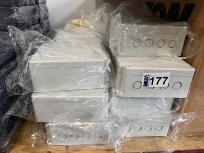 APPROX. 20No. UNUSED ELECTRICAL BOXES