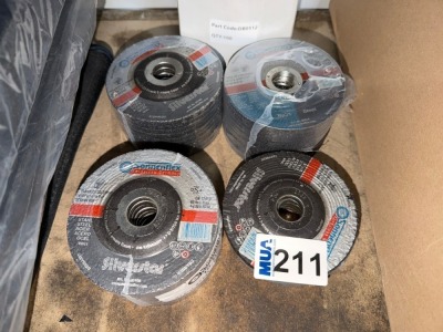 APPROX. 40No. ASSORTED UNUSED 115m DISCS