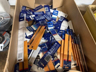 BOX LOT TO INC. ASSORTED UNUSED BITS