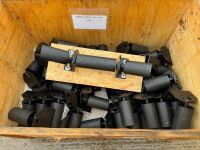 WOODEN CRATE OF ASSSORTED UNUSED ROLLERS - 2