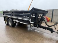 HOGG ENGINEERING 16 TON TWIN AXLE FAST TOW DUMP TRAILER
