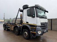 MERCEDES ACTROS 3240 BLUETEC 6 8X4 32 TON AUTOMATIC SKIP LOADER&nbsp;