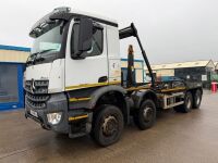 MERCEDES ACTROS 3240 BLUETEC 6 8X4 32 TON AUTOMATIC SKIP LOADER&nbsp; - 3