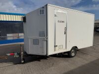 APPROX. 14ft x 7ft SINGLE AXLE FAST DECONTAMINATION UNIT - 3