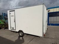 APPROX. 14ft x 7ft SINGLE AXLE FAST DECONTAMINATION UNIT - 5