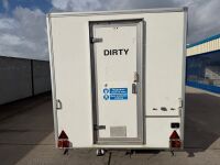 APPROX. 14ft x 7ft SINGLE AXLE FAST DECONTAMINATION UNIT - 6