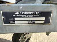 APPROX. 14ft x 7ft SINGLE AXLE FAST DECONTAMINATION UNIT - 24