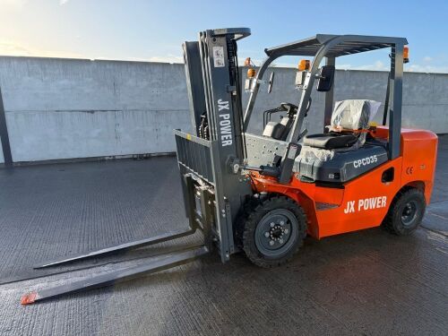 UNUSED JX POWER CPCD35 3.5 TON CONTAINER SPEC DIESEL FORKLIFT