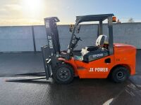 UNUSED JX POWER CPCD35 3.5 TON CONTAINER SPEC DIESEL FORKLIFT - 2