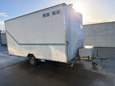 APPROX. 14ft x 7ft SINGLE AXLE FAST TOW WELFARE UNIT&nbsp;