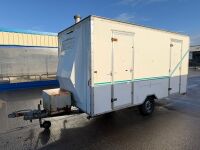 APPROX. 14ft x 7ft SINGLE AXLE FAST TOW WELFARE UNIT&nbsp; - 3