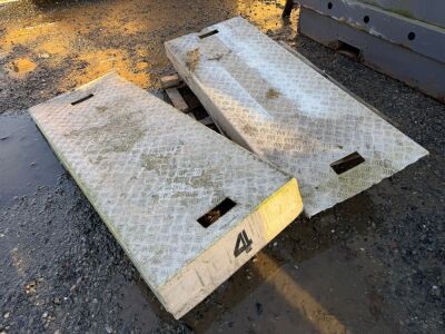 2No. ALUMINIUM LOADING RAMPS