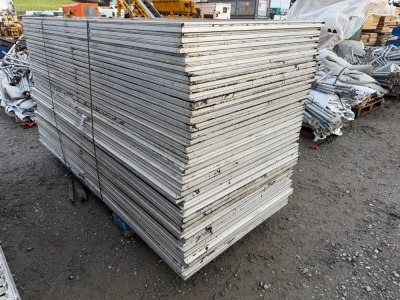 APPROX. 86.4m&sup2; CASSETTE FLOORING TO SUIT MARQUEE / STAGE