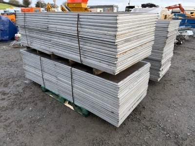 APPROX. 86.4m&sup2; CASSETTE FLOORING TO SUIT MARQUEE / STAGE